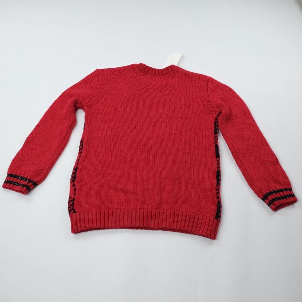 Epic Threads Heart Sequin Checkered Long Sleeve‎ Sweater Girls Size 6 NWT - Picture 2 of 7